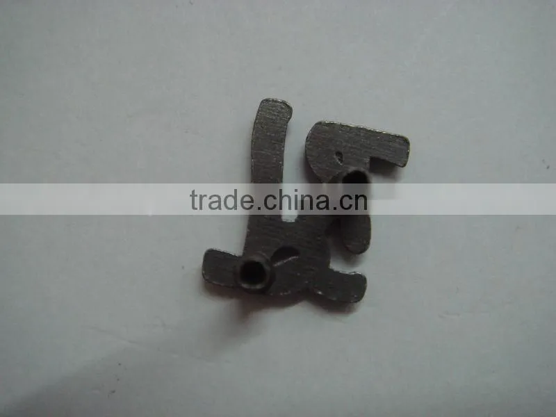 custom design garment accessories metal plate