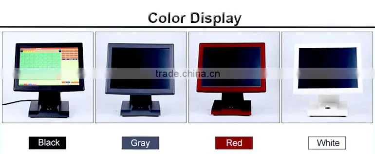 Factory Directly Exported Pos System Dual Screen,15 Inch LCD Pos Machine From Professional Pos Manufacturer
