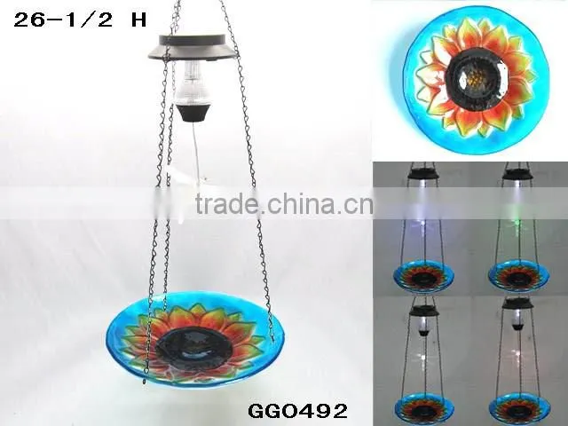 solar bird feeder lantern light window bird feeder