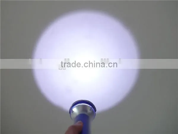GS-4002 aluminium + ABS outdoor led light stretch zooming camping flashlight torch