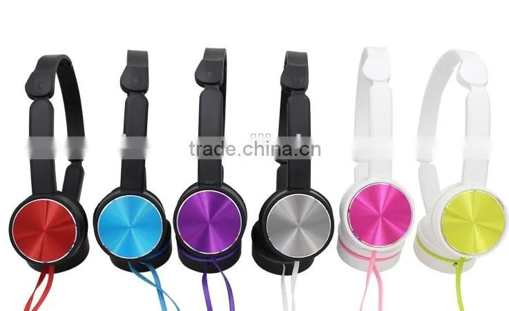 multicolor lightweight hot sale fashion folding headset