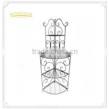 Hot sale sundries storage metal bath kitchen corner shelf