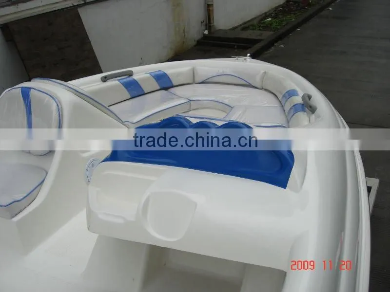 HA 480 fiberglass boat(dark blue)