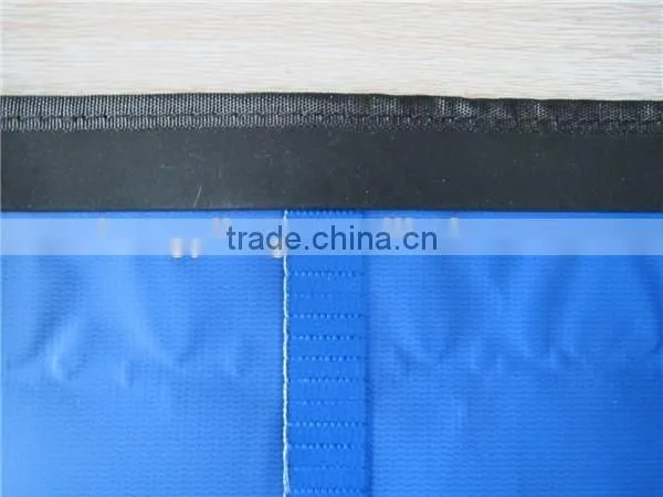 Manual solid color 600D PVC waterproof sports beach dry bag