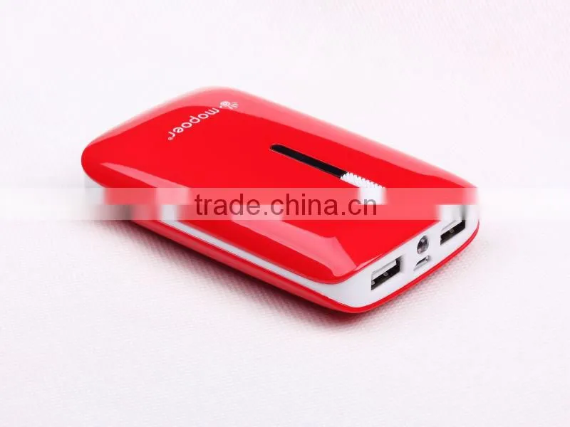 9000mAh Portable power bank with A garde battery
