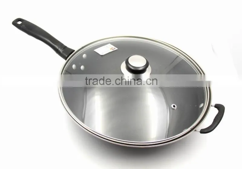 China best quality G type 4mm tempered glass lid for fry pan and pot