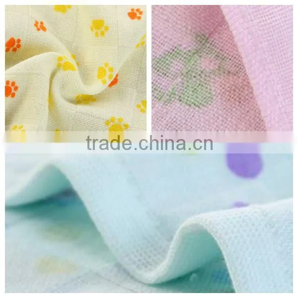 Plain cloth grid square towel,printed flour sack towels