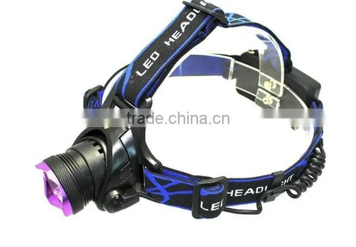 XPE 3W Aluminum Rechargeable Headlamp