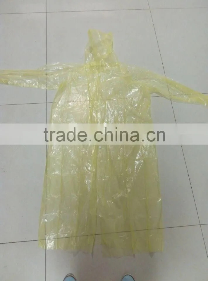 Cheap Clear Plastic Raincoat