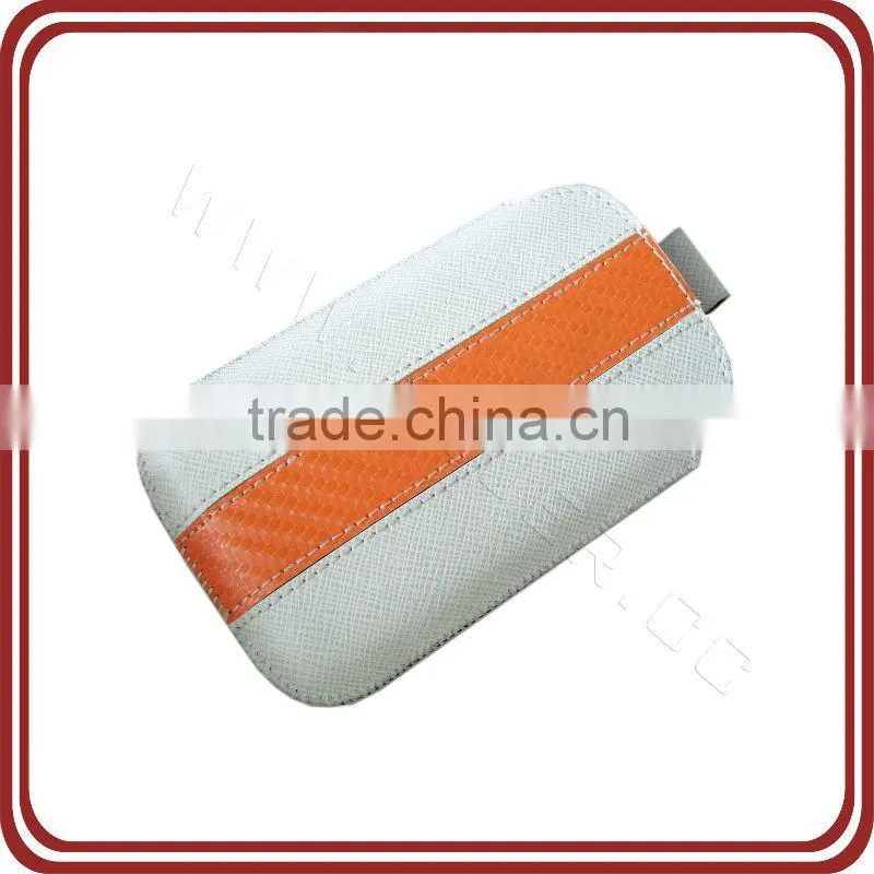 Premium leather pouch for samsung mobile phone case