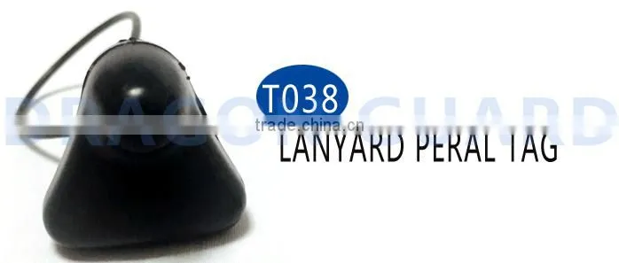 retail store eas system AM security tag with lanyard