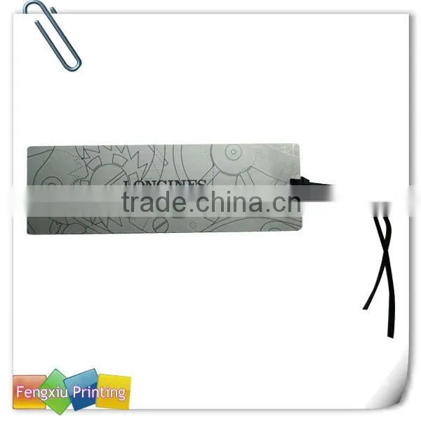 2016 Embossing Paper Hangtag for Bag
