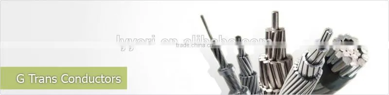 acsr conductor Aluminium stranded conductors Aluminum Conductor Steel Reinforced ACSR Overhead aerial cable