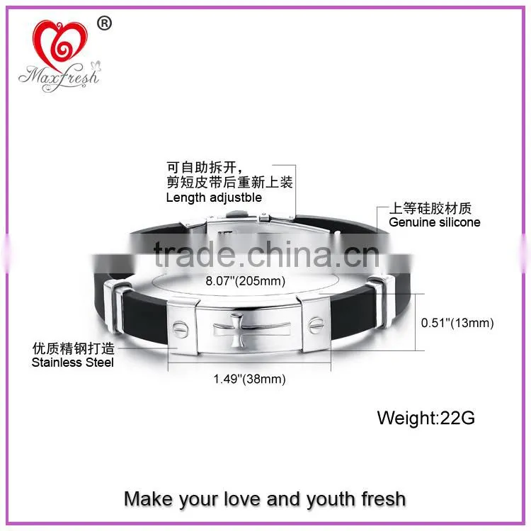 2015 in stock New Product Handmade Stainless Steel jewelry Men Fashion Bracelet