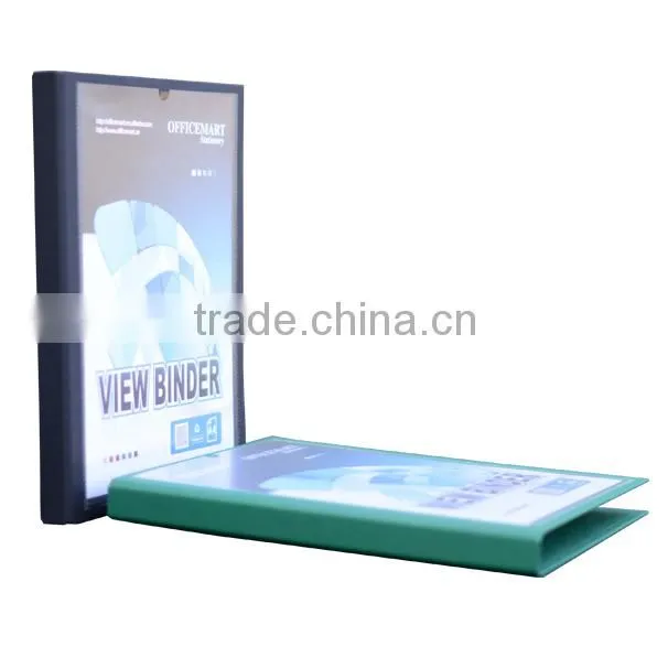 clear pockets pvc folding binder