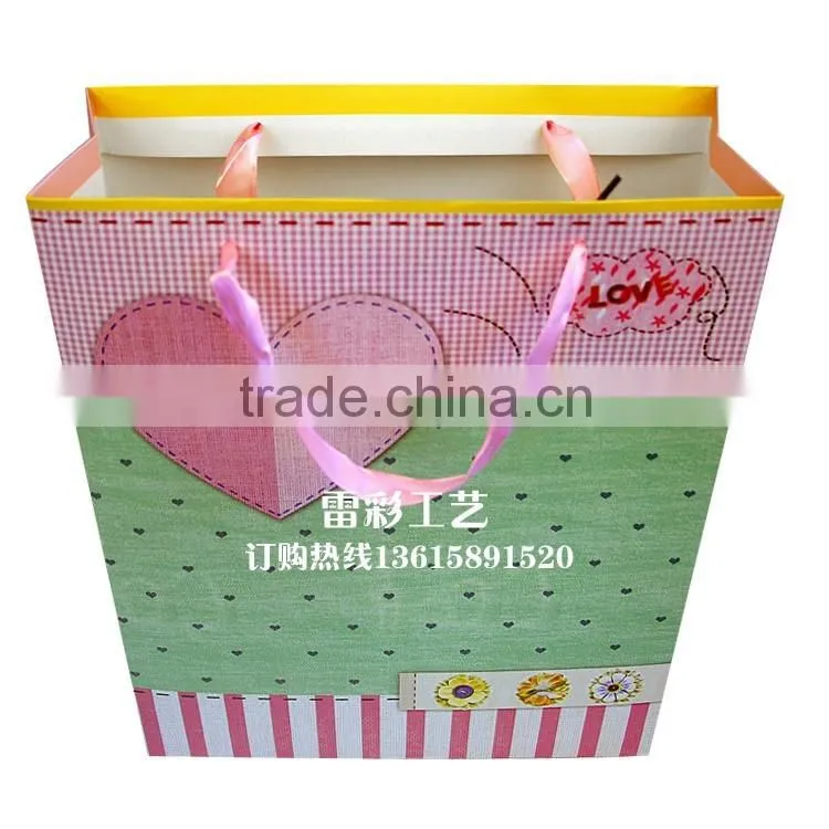 2016 cheapest factory machine made luxury paper bag
