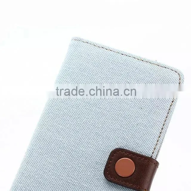 For LG g4 case,wallet pattern leather case for lg g4 with stand,demin design case for LG G4
