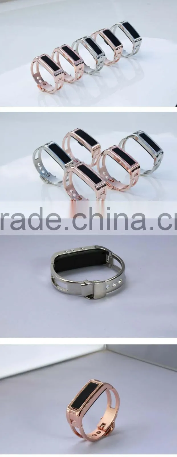 new product rose gold bluetooth led display health care smart watch with sleep minitor , pedometer for couples