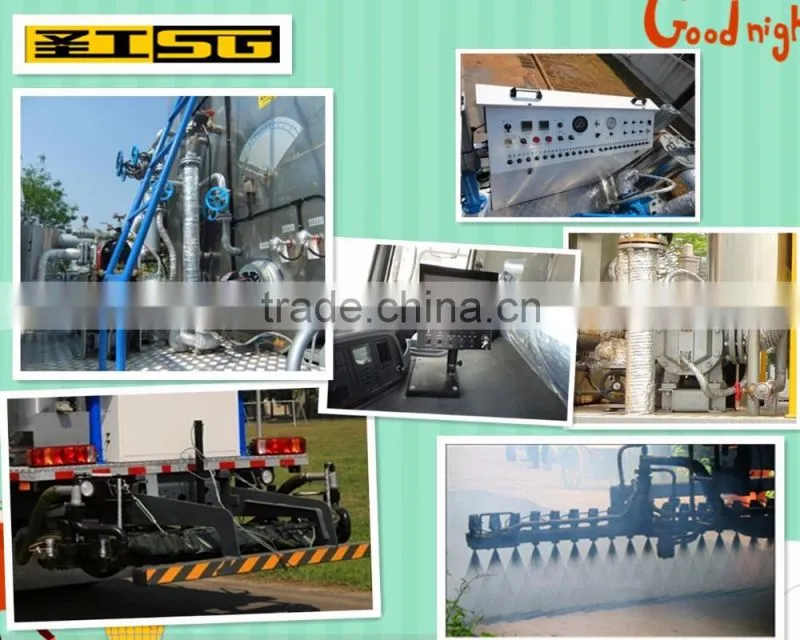 8000 Liter Emulsion Asphalt, Computerized Emulsion Asphalt Distributor