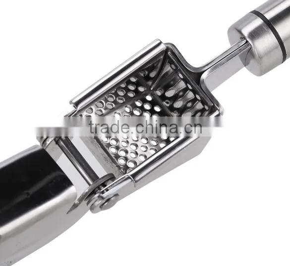 New Home Kitchen Tool Stainless Steel Garlic Press AM000830