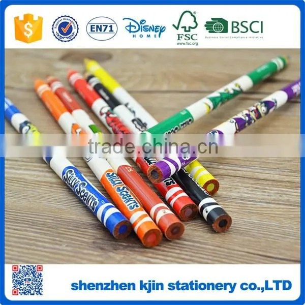 New products 7inch promotional kids colored pencil set and pencil with good smell