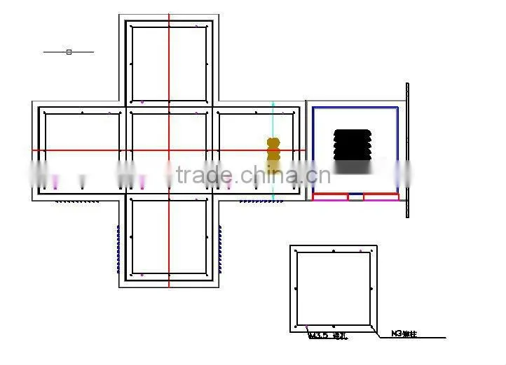 Single side full color RF wireless communication P10-48cm Small LED pharmacy cross sign