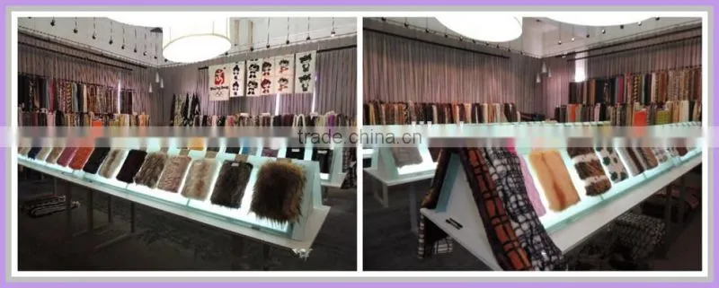 100% Acrylic super soft BOA plush knitting fur fabric clothing raw material alibaba china