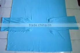 100% polyester polar fleece TV blanket with sleeves
