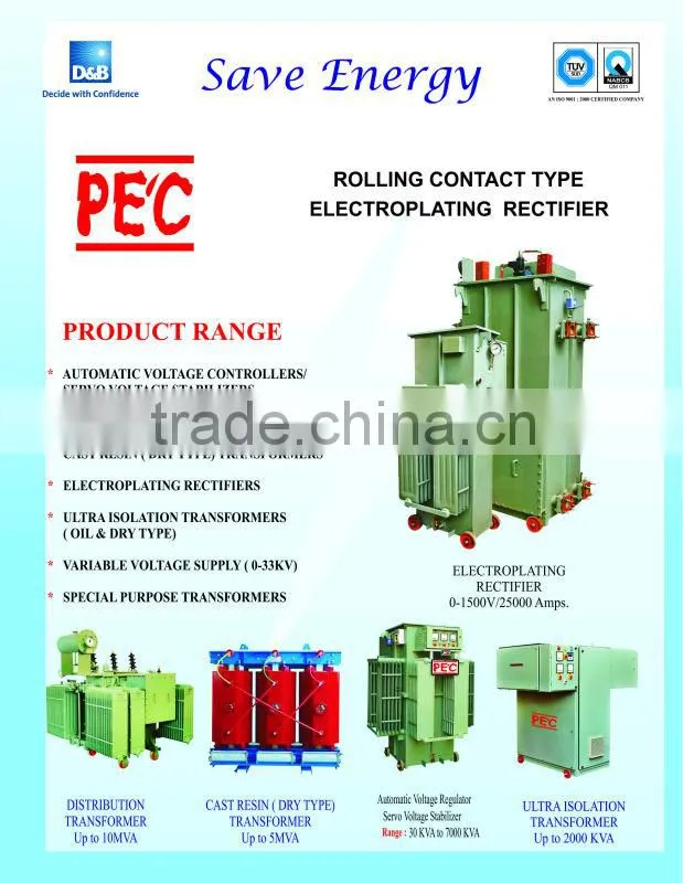 Dry type Cast Resin Transformer 690 volts