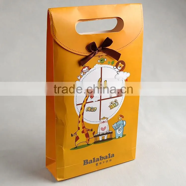 Printing & packaging factory custom packaging box with matte varnish for boutique baby garments