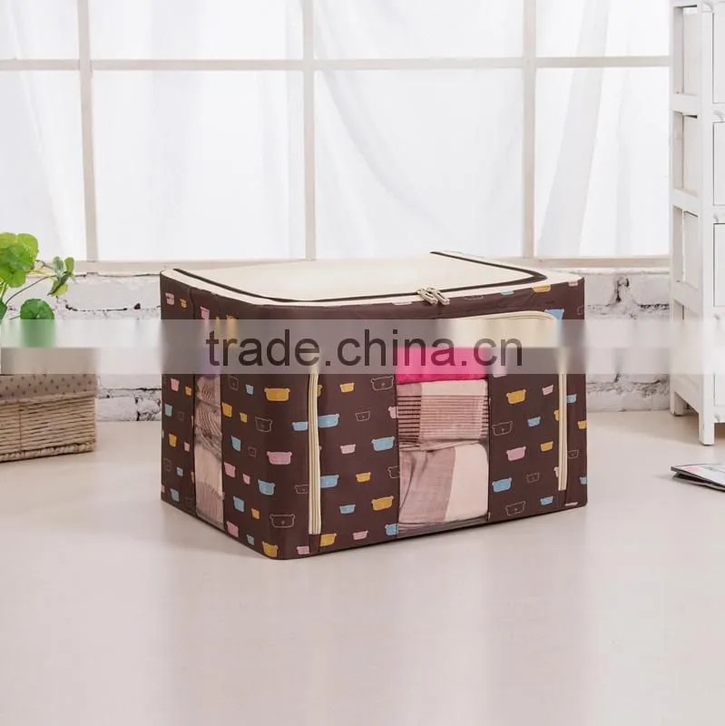 Household Foldable Oxford Fabric Storage Box