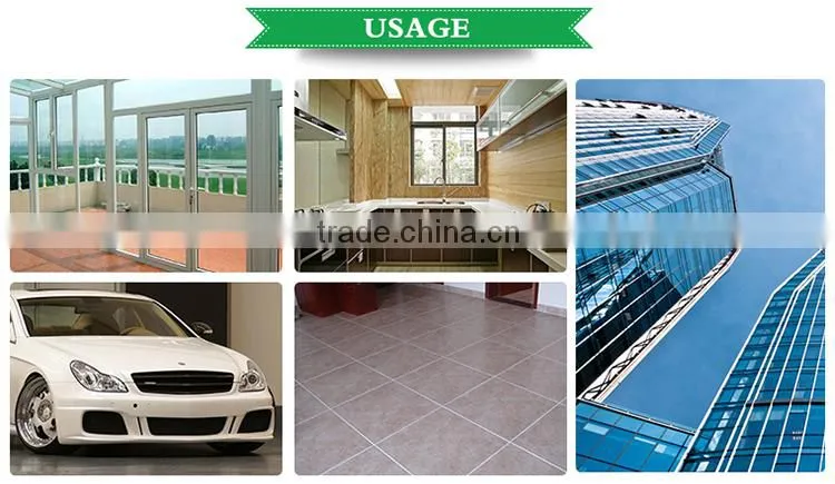 One component transparent high-temp clear rtv silicone sealant