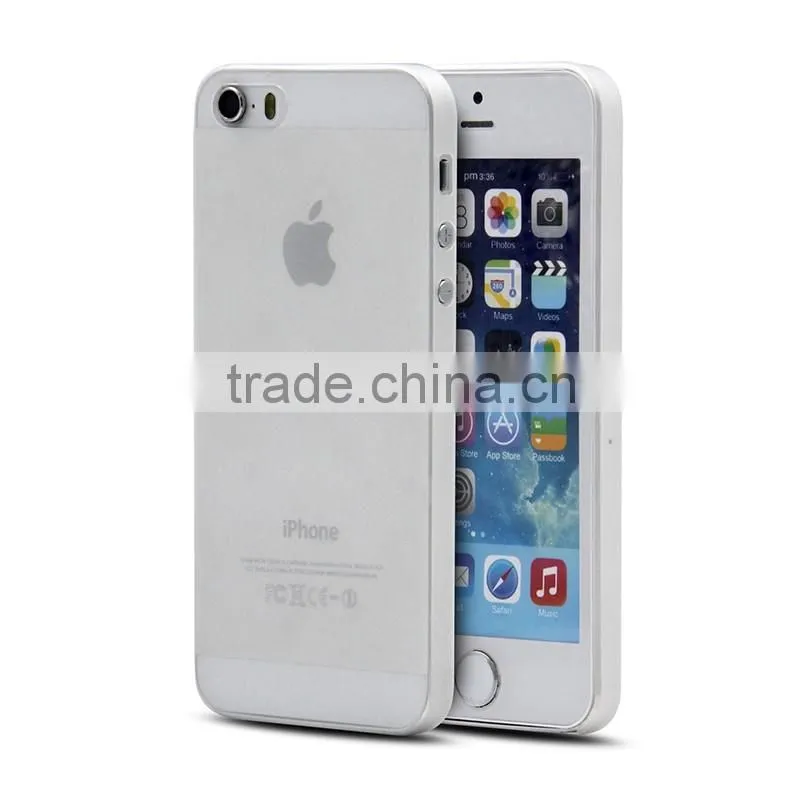 0.35mm Customize phone cases for iPhone SE, for iPhone SE mobile covers, PP case for iPhone 5S