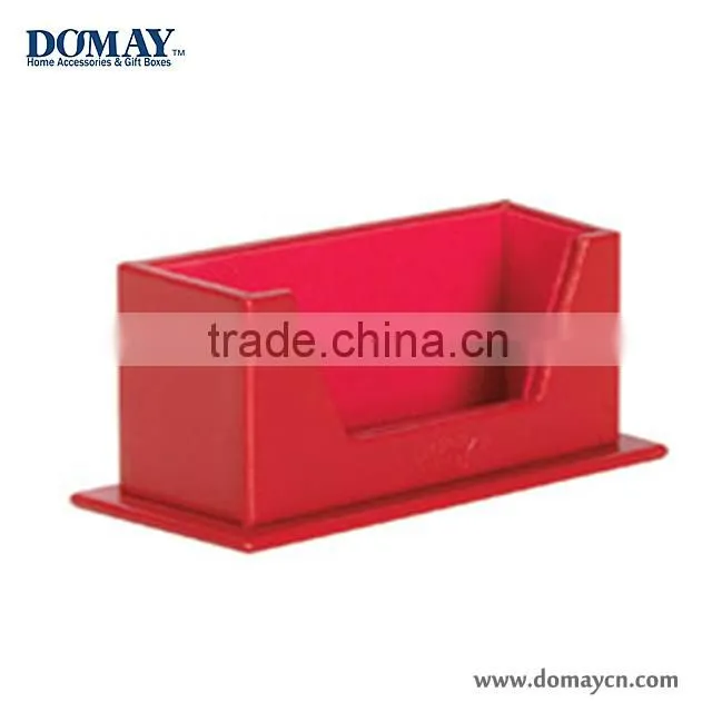 pu desk organizer holder/leather organizer