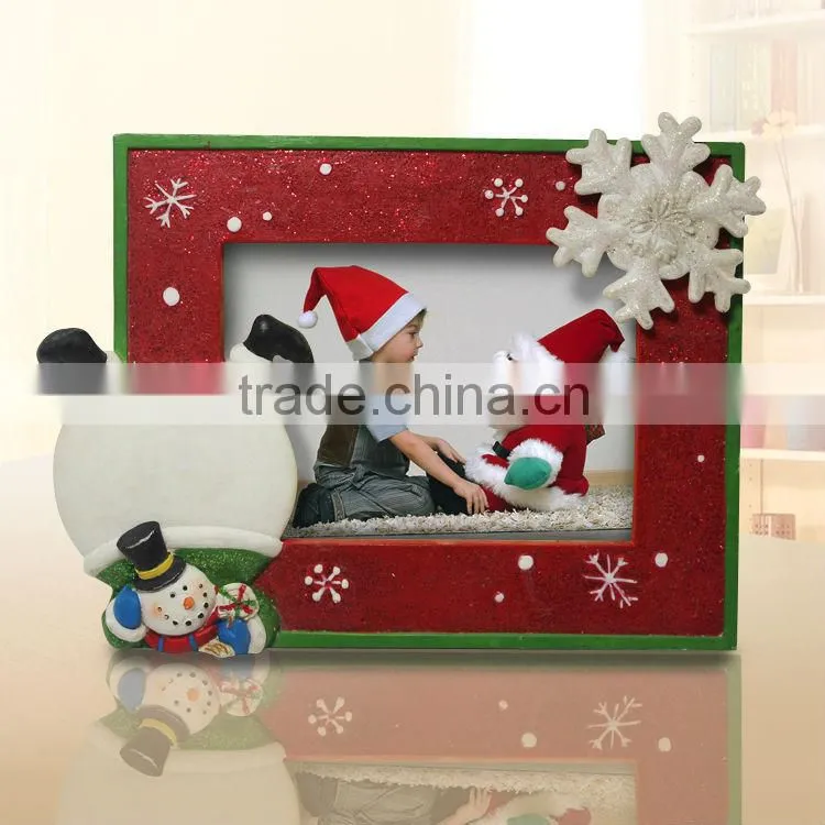 Beautiful decorative resin Christmas photo frame