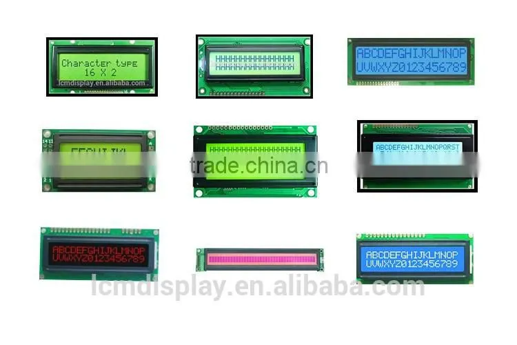 STN 40X2 character lcd panel, lcd display COB module 4002,character lcd display module 40X2