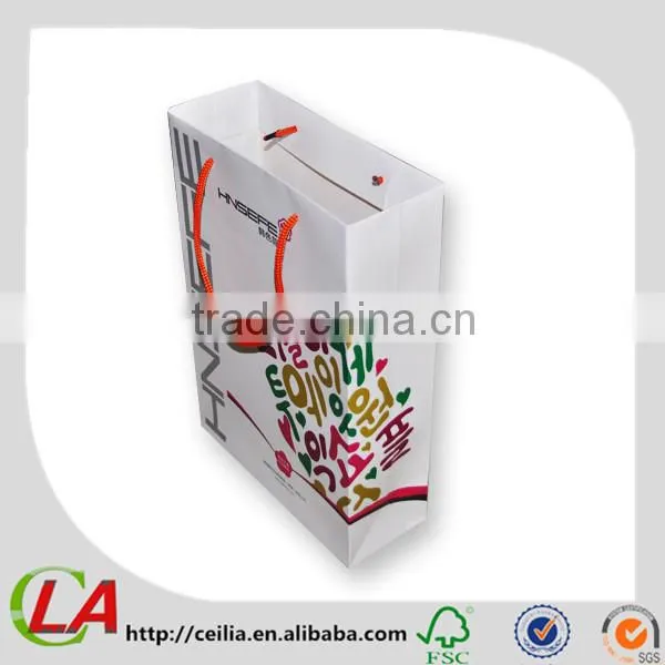 Woodfree Paper Printed Custom Paper Bags