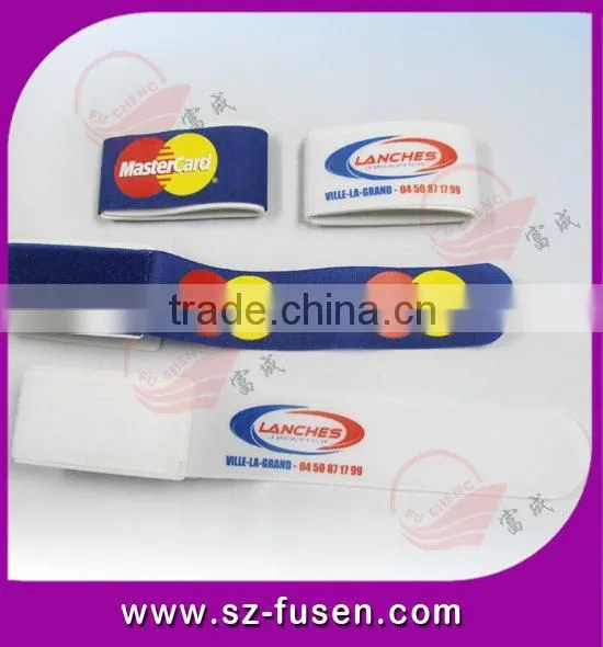 Fashion Colorful fastener tape Ski Band/Pretty Logo