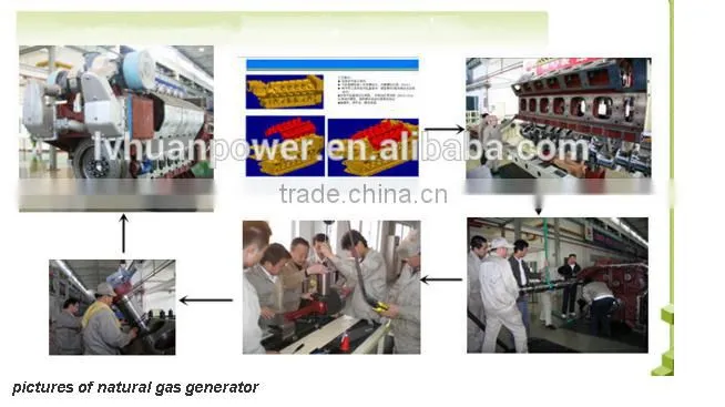 Manufacture Supply CE approved Coke Oven gas generator 500KW