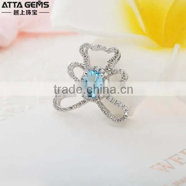 Fashion Doll Pendant S925 Platinum Plating Pendant