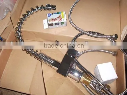 luxury high quality led kitchen faucet pull out kitchen faucet