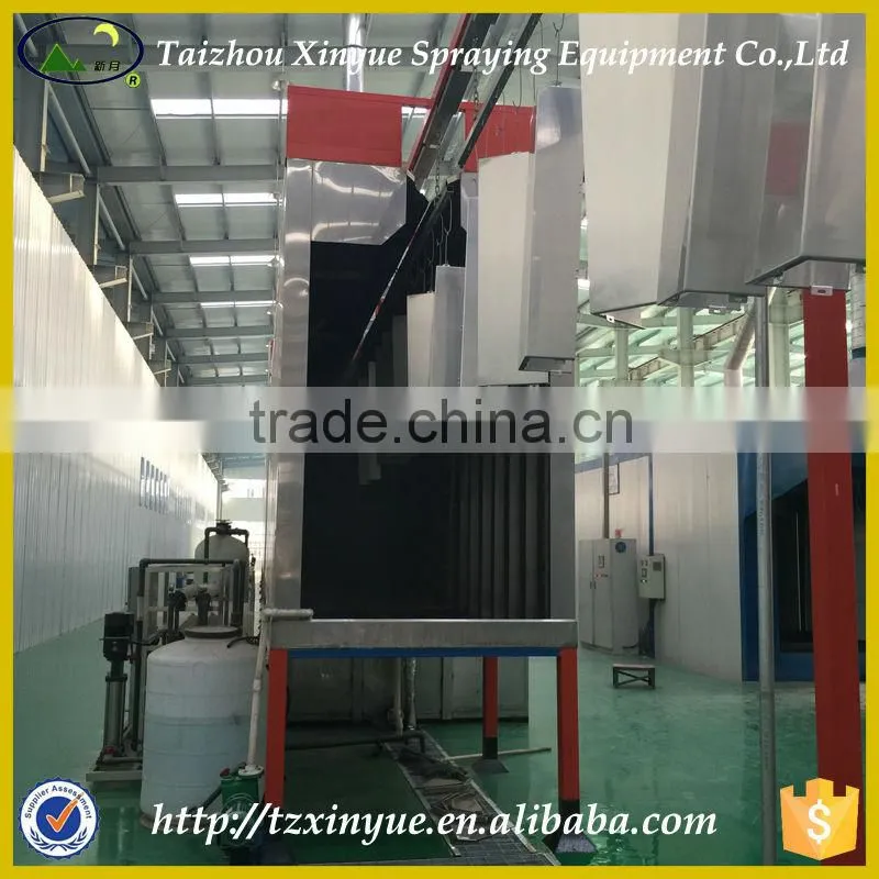 2015 newly electrostatic spraying painting line with painting system