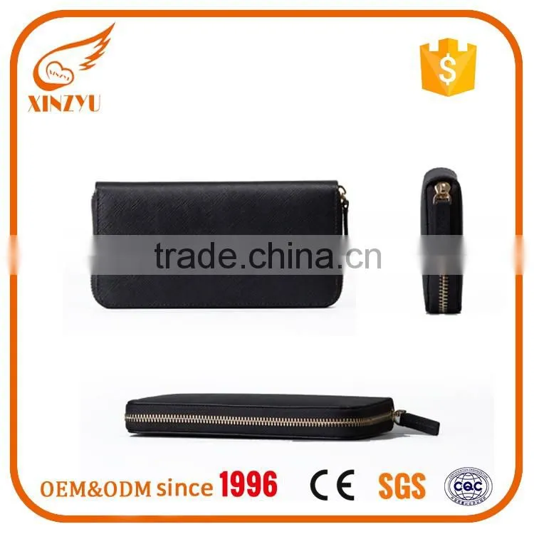 100% genuine leather Multifunctional Purse Long wallet Large capacity women's wallets