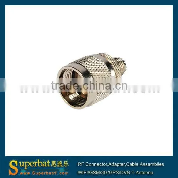 UHF-Mini-UHF adapter UHF Plug to Mini-UHF Jack straight gps antenna adapter