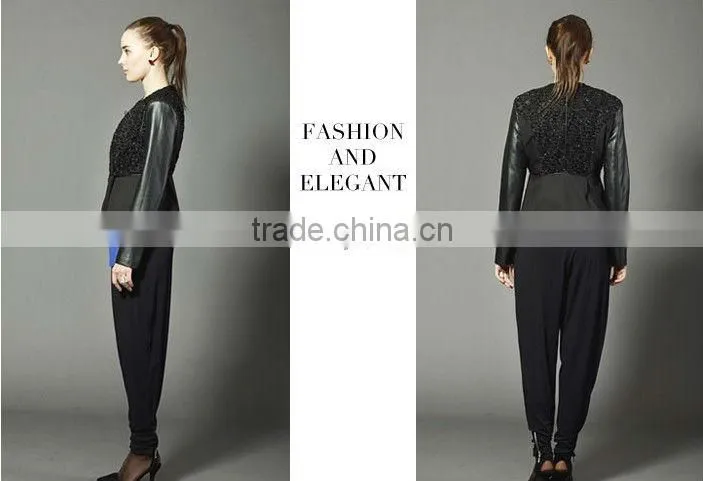 fabrics for coats lady's long sleve elegant style