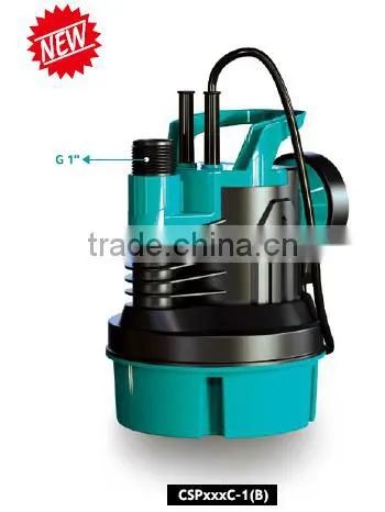 compact 250W 1/3hp electric clean water pump with plastic housing