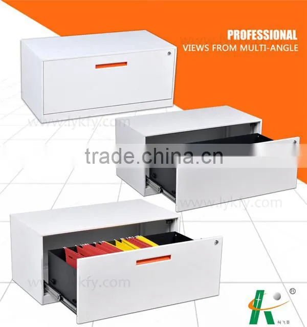 A4 B4 FC white 1drawer CKD steel lateral filing cabinet