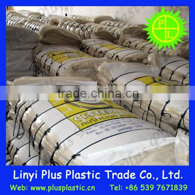 China bopp laminated pp woven bag 25kg, 50kg for packing salt, rice