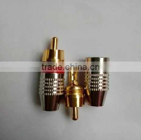 HIGH QUALITY RCA JACK GOLD, RCA CONNECTOR