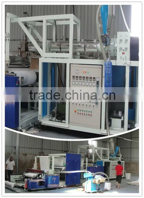 co-extrusion pe cast stretch film line